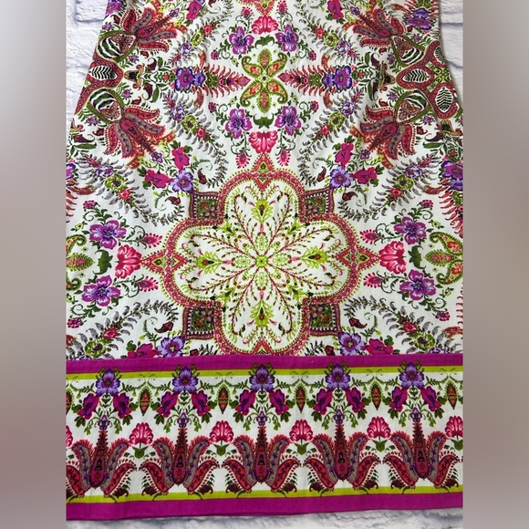 London Times Multicolor Flora Sheath Dress. Size 10. - Picture 7 of 8